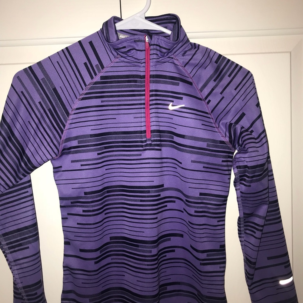 Nike pullover half zip jacket